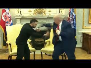 trump and zelensky in the oval office